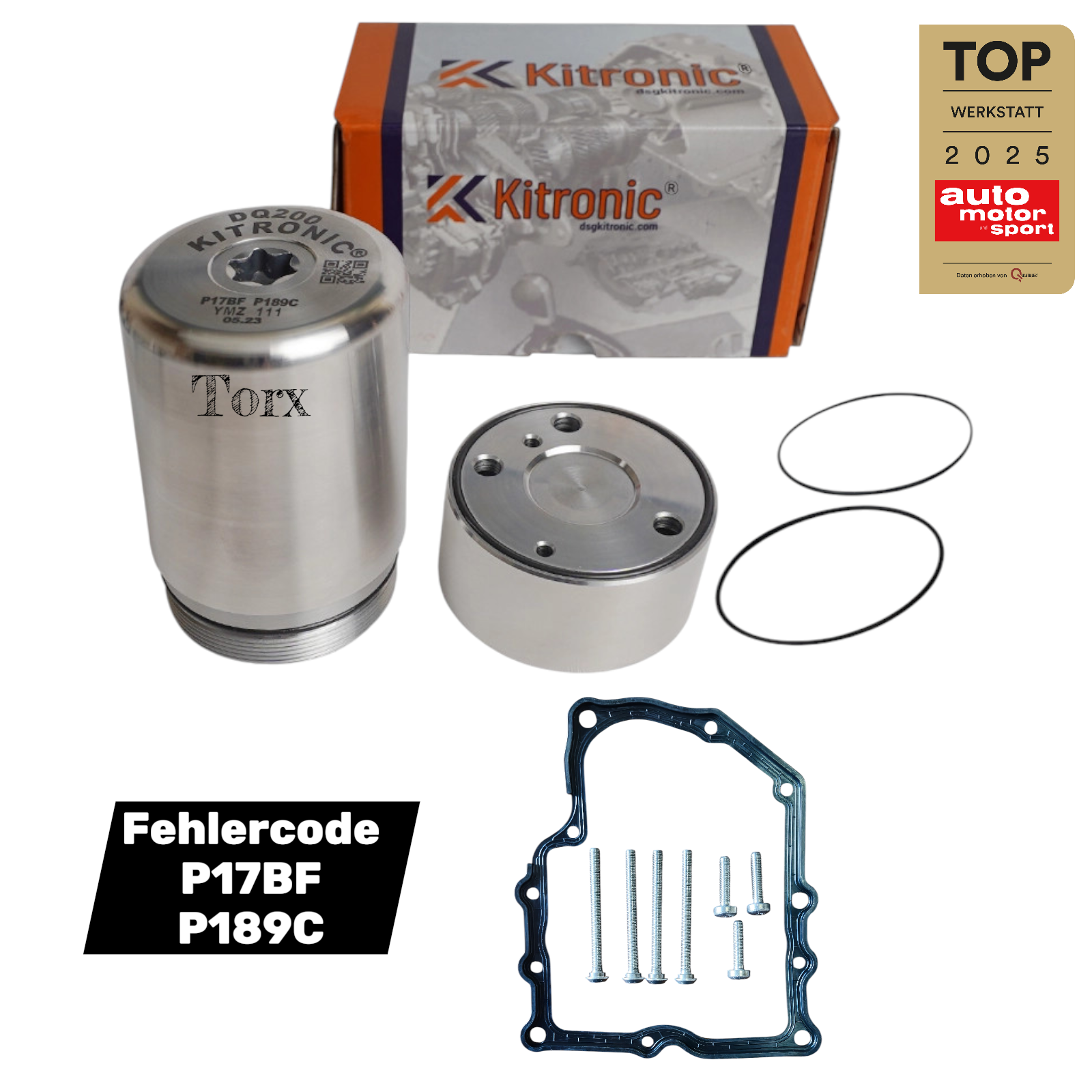 Druckspeicher Akkumulatorkolben 7-Gang DQ200 0AM DSG VW Audi Skoda Seat