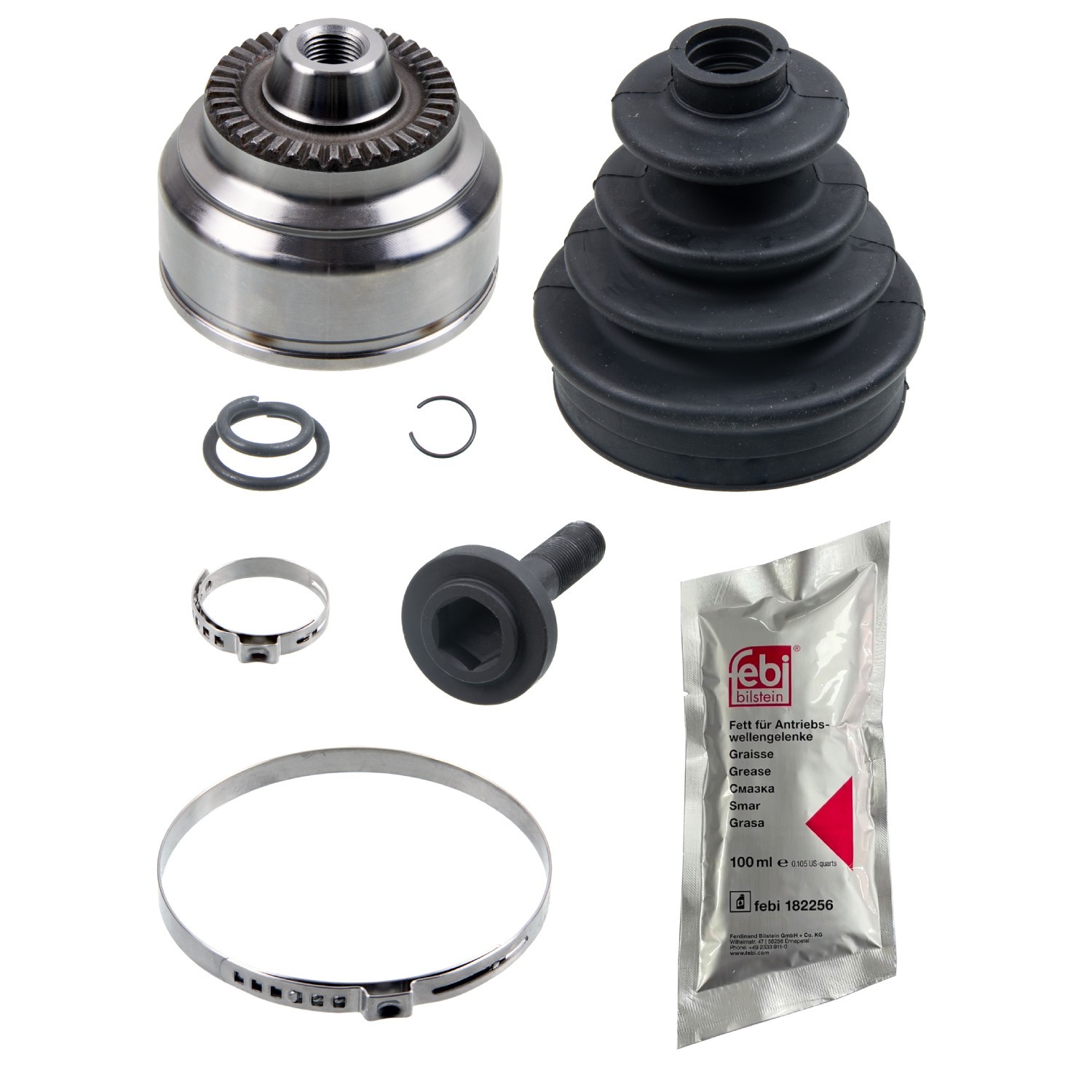 FEBI BILSTEIN 185038 Gelenksatz, Antriebswelle für BMW 7er, 5er, 6er