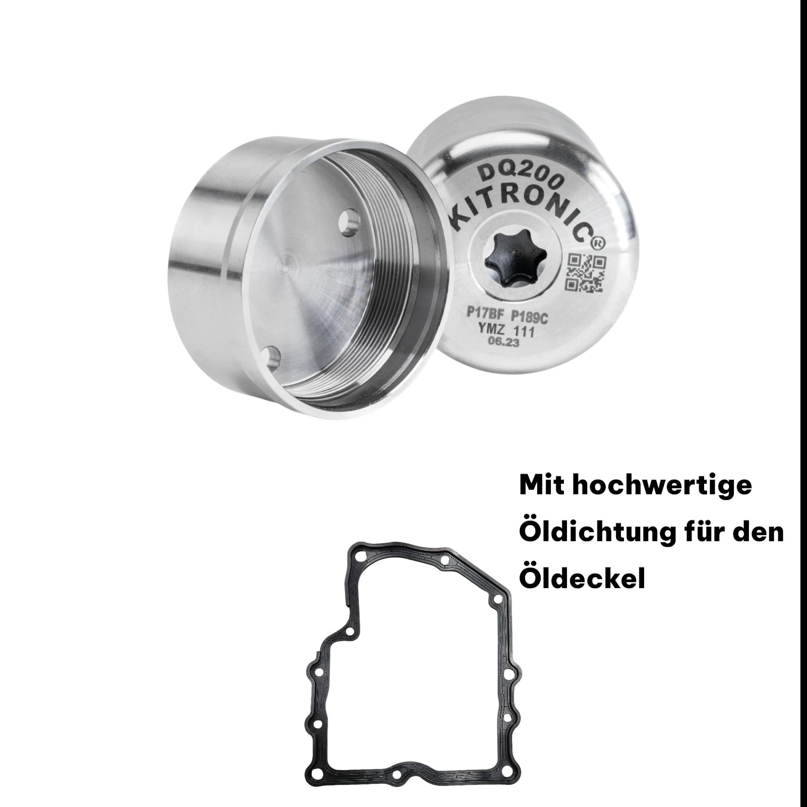Kitronic Druckspeicher / Akkumulatorkolben – 5er Werkstatt-Set DSG 7-Gang DQ200 passend für VW Audi Seat Skoda