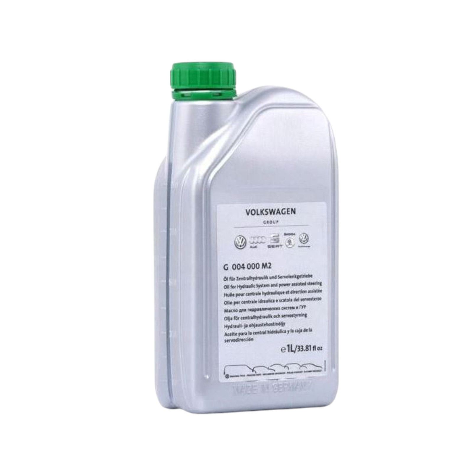AZ-Teile® Hydrauliköl in OE-Spezifikation G004000M2 (1 Liter) Zentralhydraulik Zentralhydraulik passend für VW Audi Seat Skoda