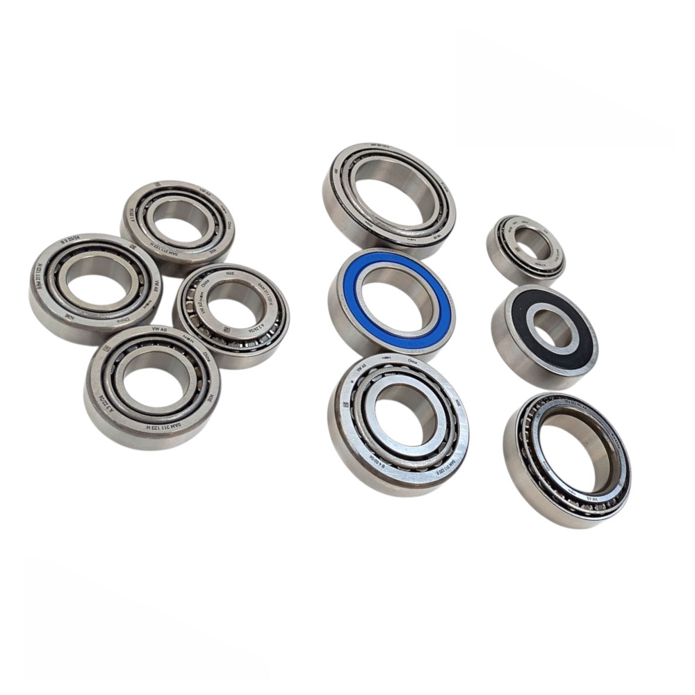 AZ-Teile® Lagersatz + Schaltgabel-Reparatursatz DSG 7-Gang DQ200 (0AM, 0CW) passend für VW Audi Seat Skoda