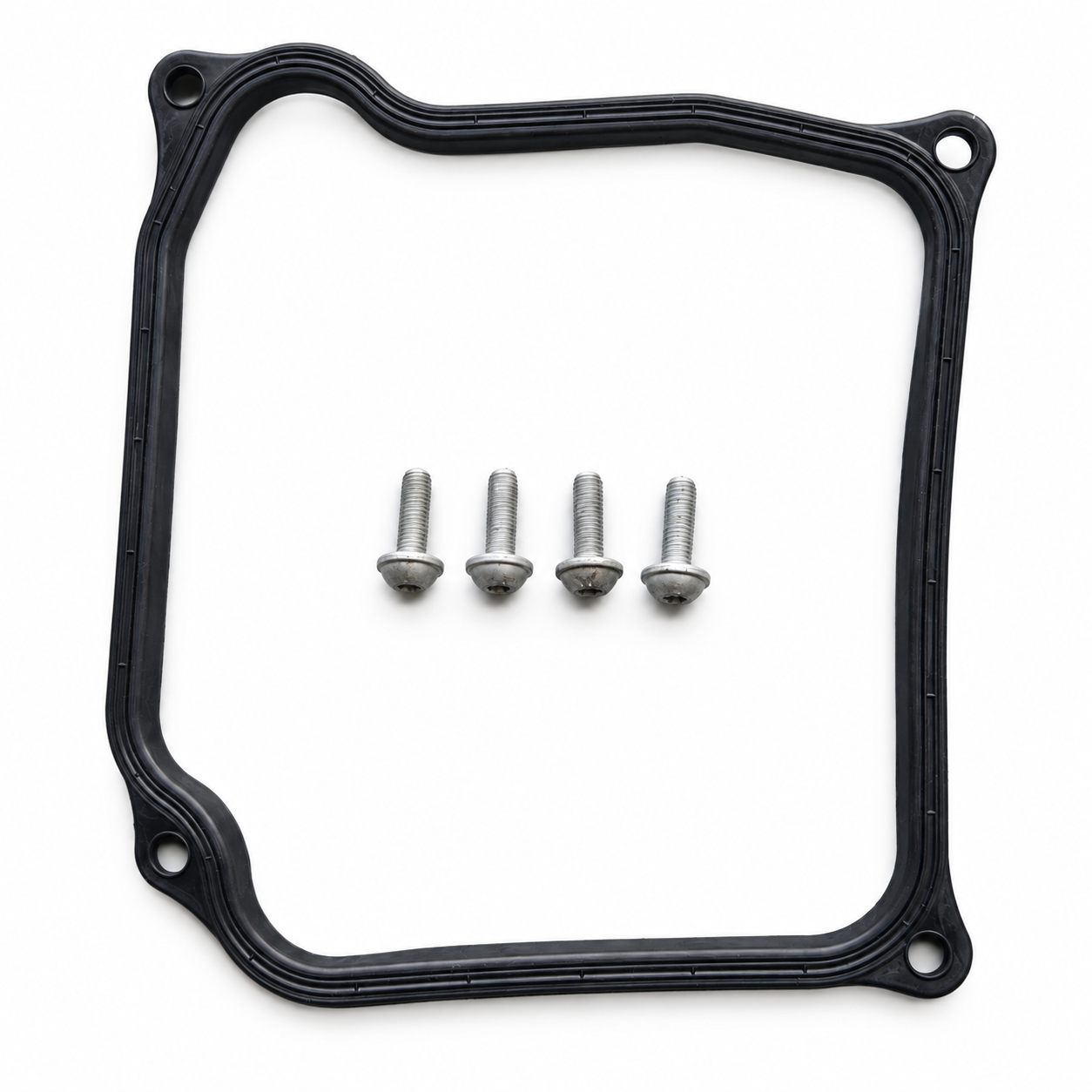 DSG DQ380 DQ381 DQ500 Öldeckeldichtung mit 4 Schrauben für VW Audi Seat Skoda