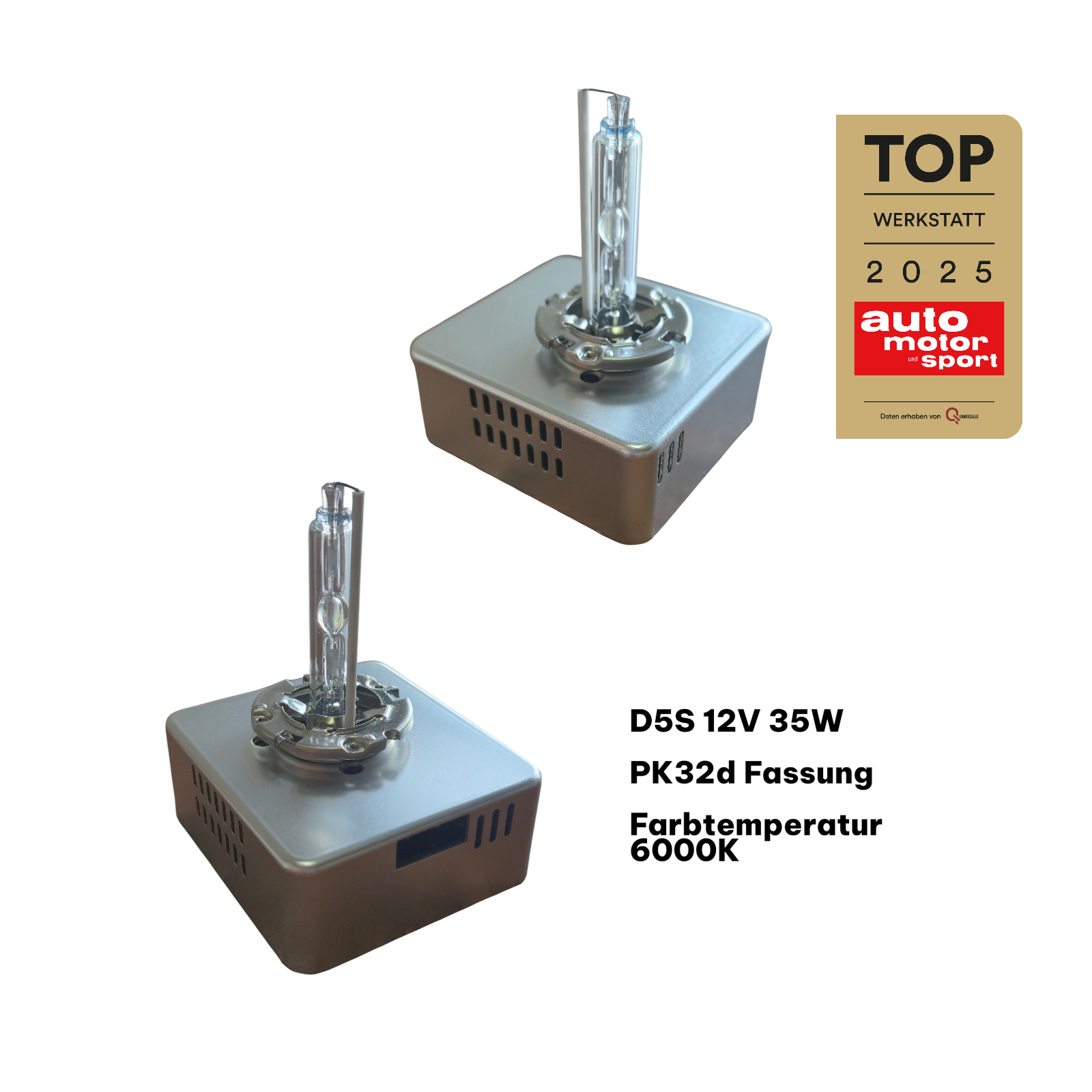 Xenon Scheinwerferlampe D5S HID Lampe 35W 6000K