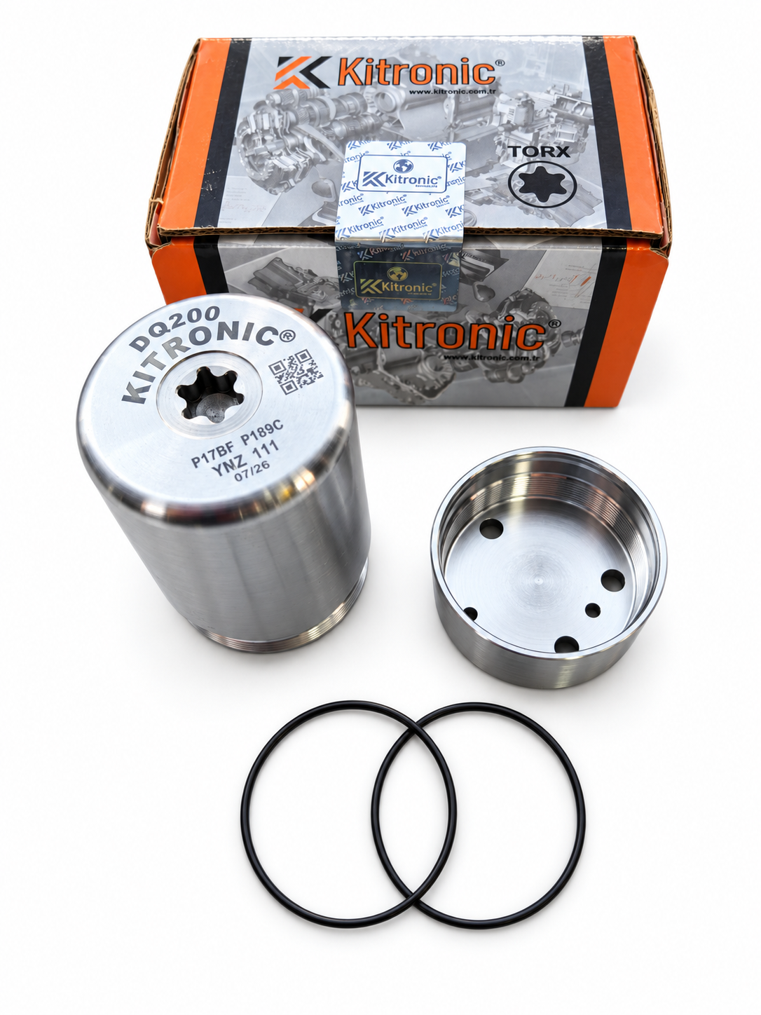 Kitronic Druckspeicher verstärkt mit Schraubensatz und Dichtung DSG DQ200 0AM 0CW 0AM325587E