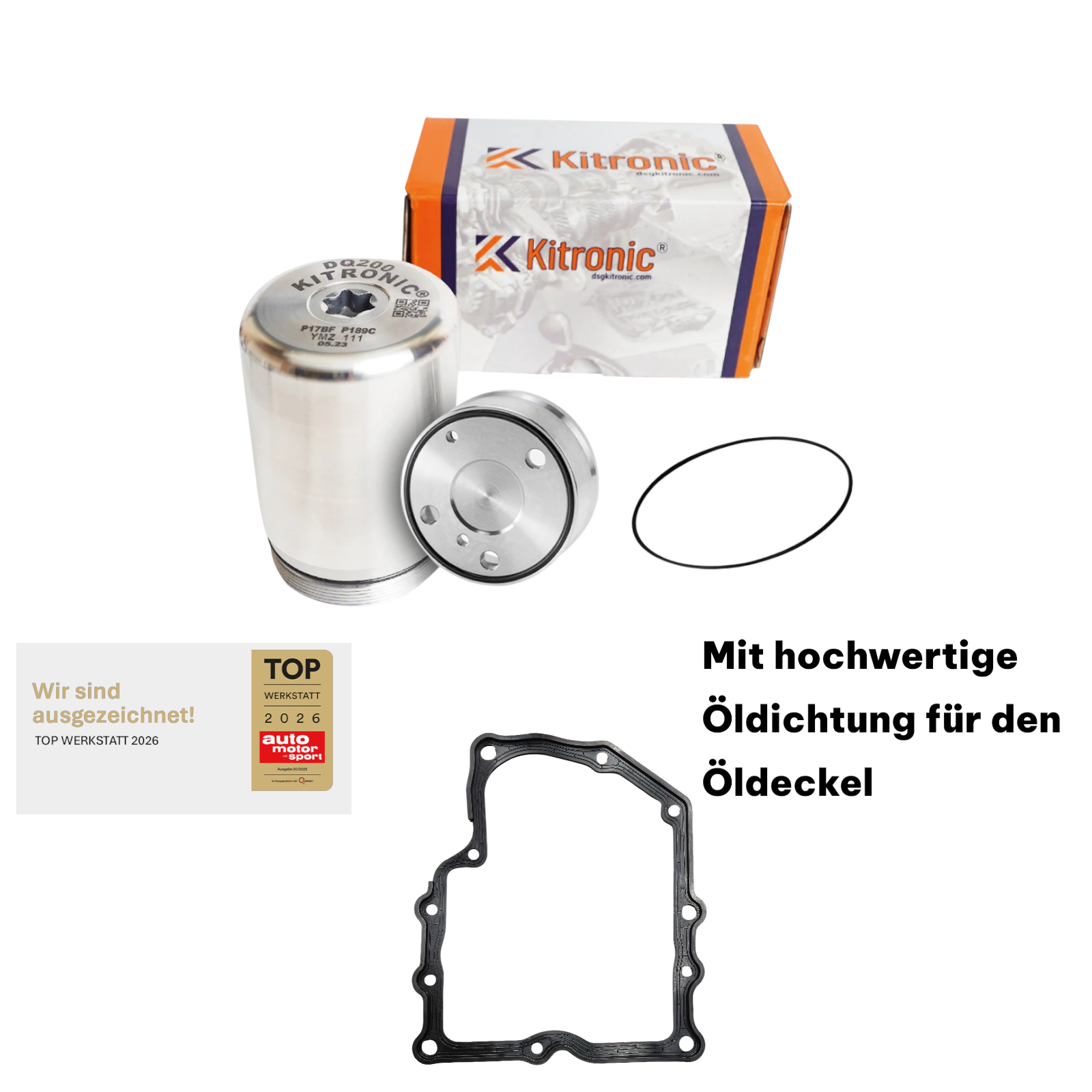 Druckspeicher Akkumulatorkolben 7-Gang DQ200 0AM DSG VW Audi Skoda Seat