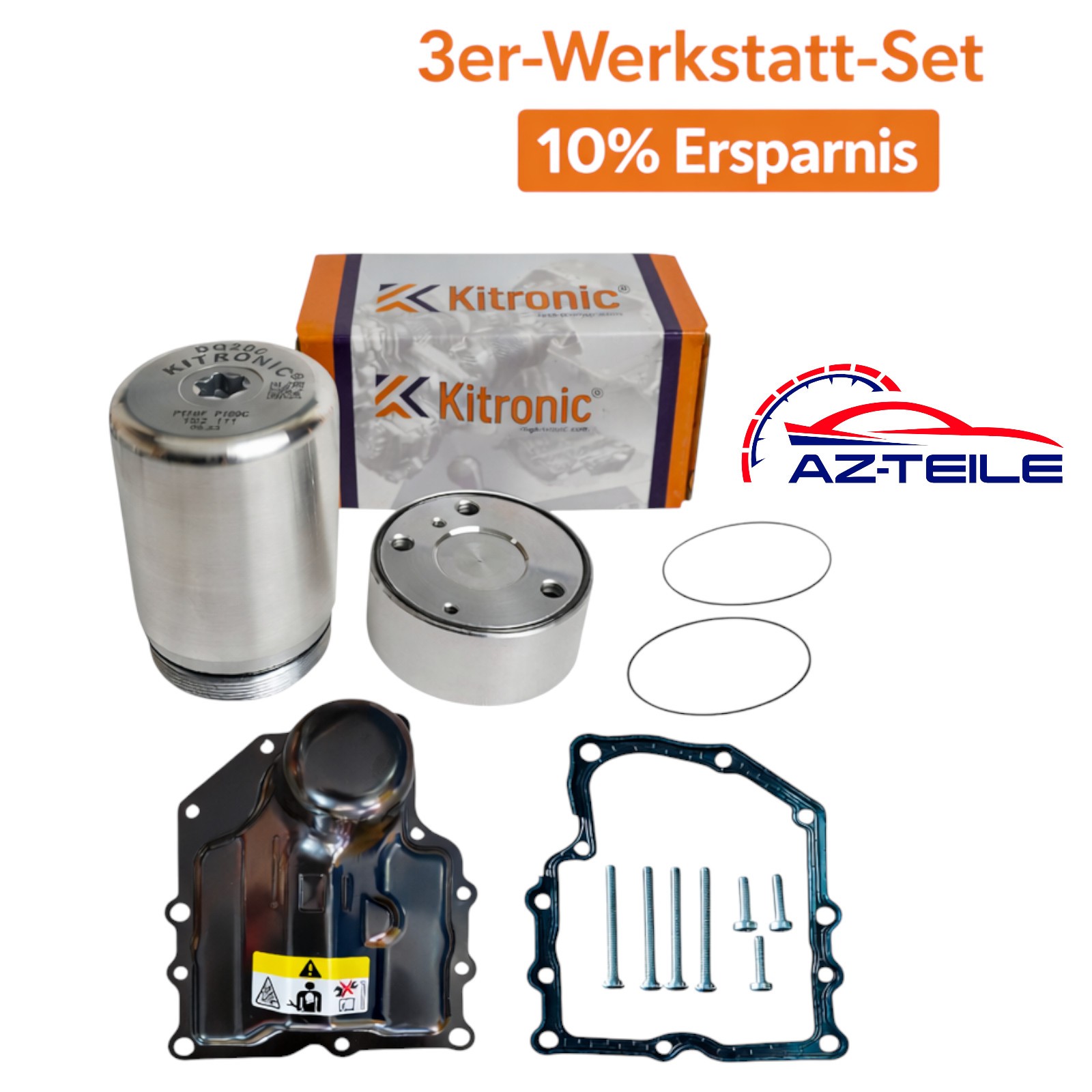 Druckspeicher Akkumulatorkolben 7-Gang DQ200 0AM DSG 3er Set Profi Set