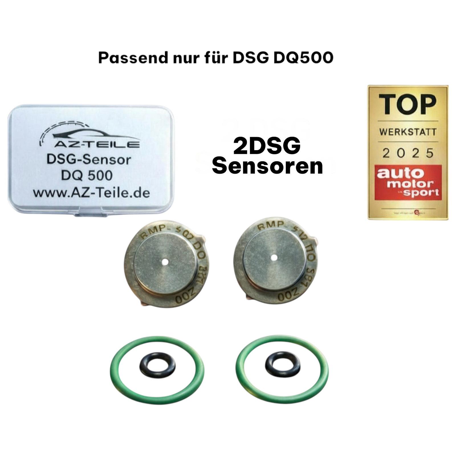 2x Drucksensor Kupplungspositionssensor für VW Audi Seat Skoda DSG 7-Gang