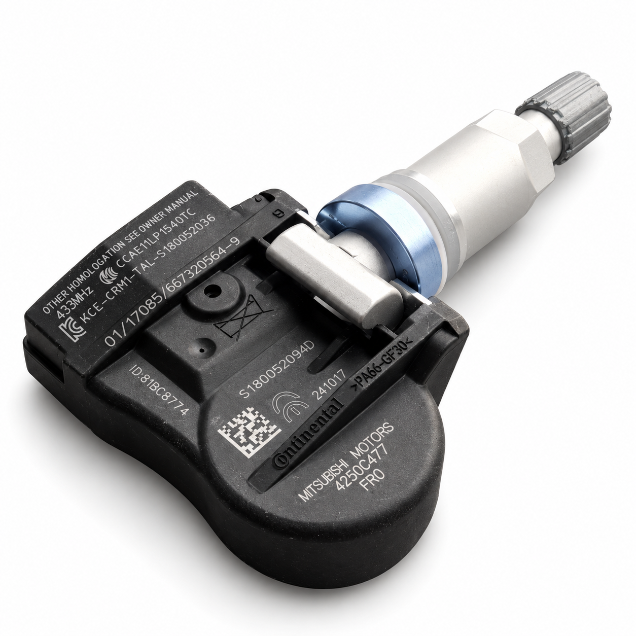 RDKS Reifendrucksensor 1612477080 für Mitsubishi Peugeot 4008 433 MHz Plug & Play