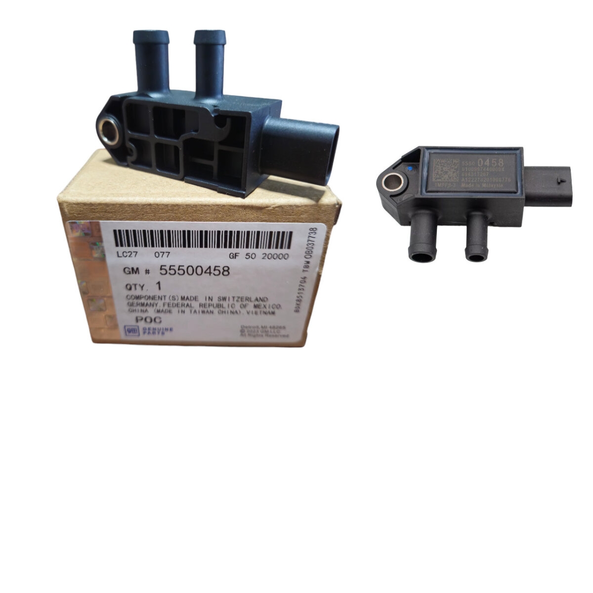 ORIGINAL Opel Abgasdrucksensoren Drucksensor ASTRA K INSIGNIA B 55500458