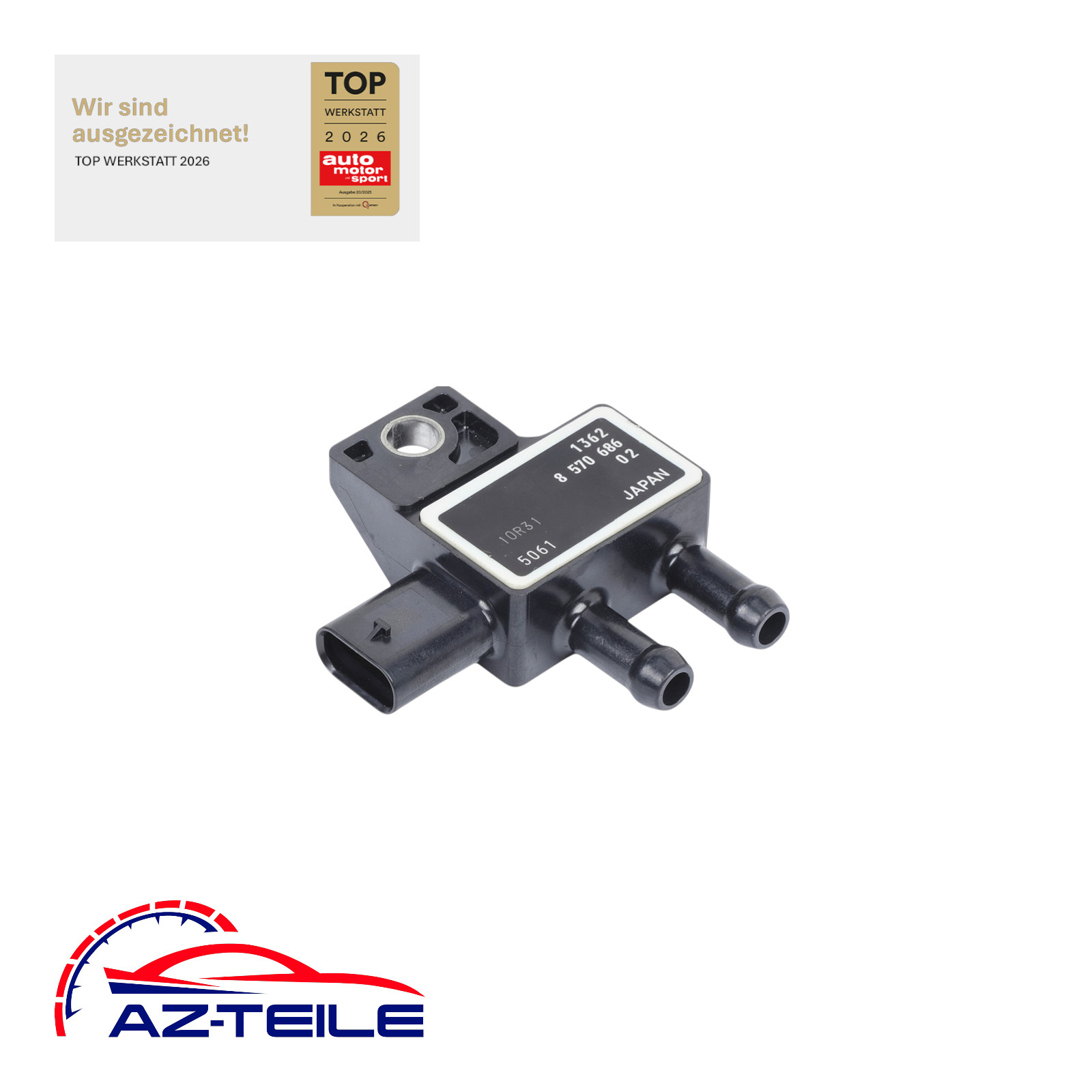 Abgasdrucksensor 13628570686 Differenzdruck DPF BMW 1er 3er 5er X3 X5