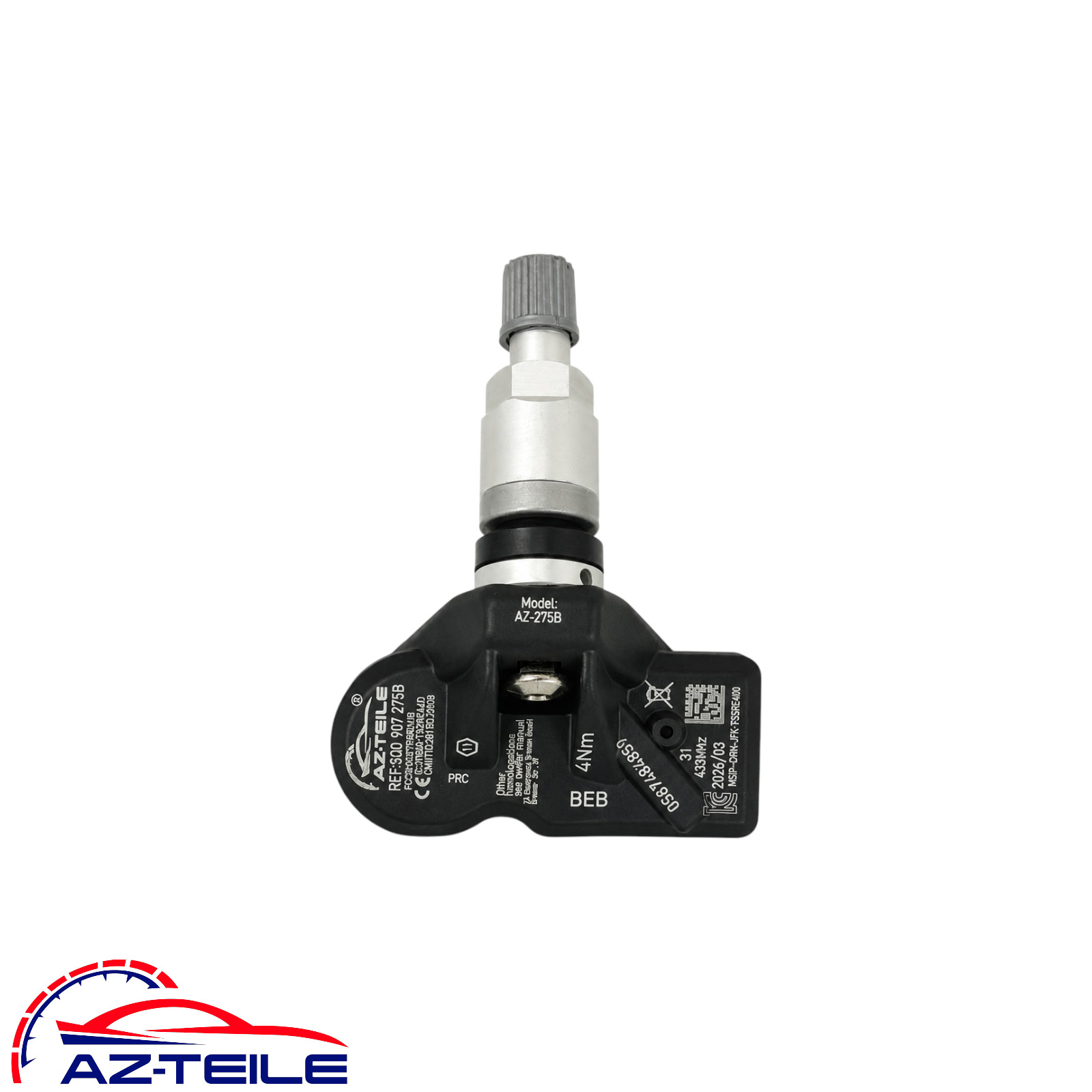 RDKS Reifendrucksensor TPMS 433 MHz für VW Audi Skoda Porsche 5Q0907275B Plug & Play