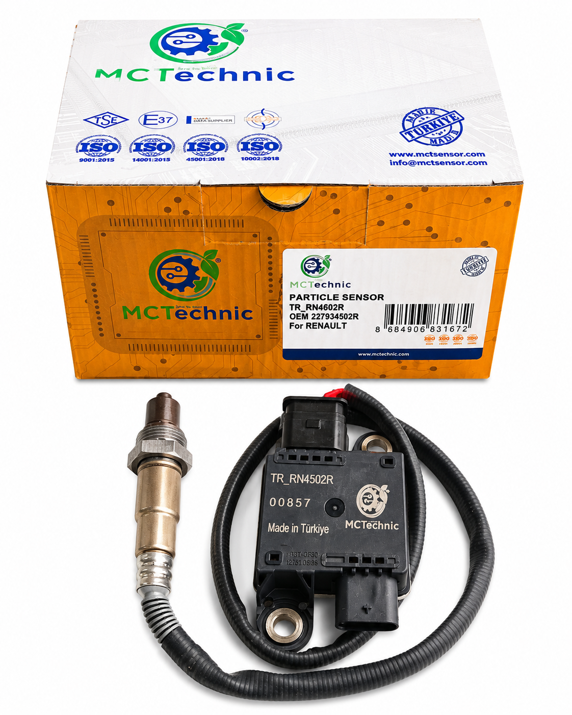 NOx Sensor 227934502R für Renault Express Dacia Duster II Lodgy 1.5 dCi AdBlue SCR