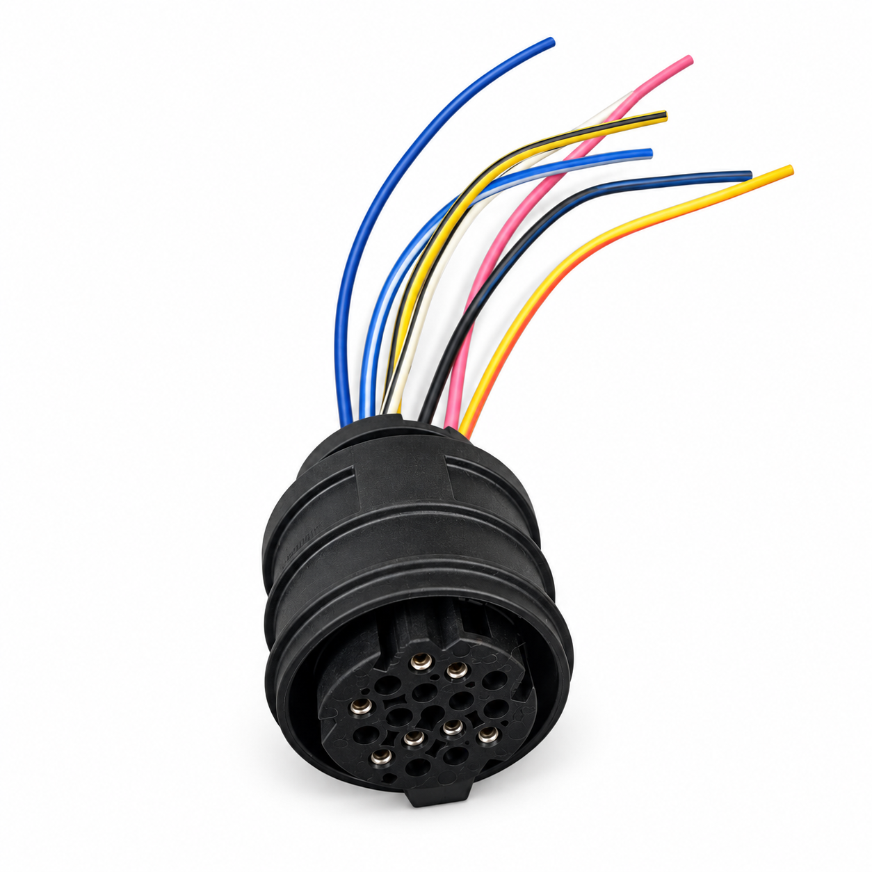 DSG DQ381 DQ500 Mechatronik-Stecker mit Kabel – 16 Kontaktpositionen, 7 bestückt