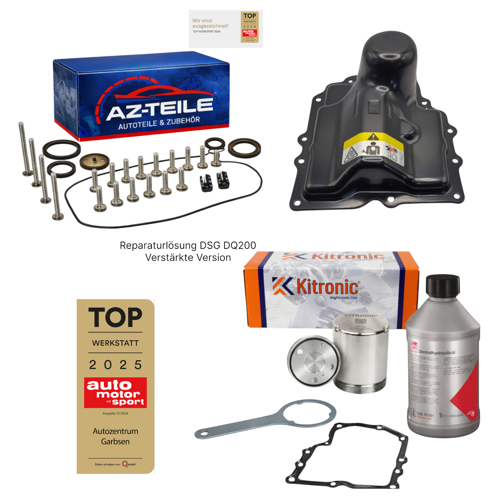 DQ200 0AM DSG 7-Gang Reparatursatz für Schaltgabel und Mechatronik P17BF P189C