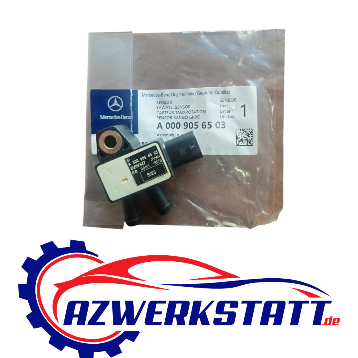 Original Mercedes Differenzdrucksensor A0009056503 W205 W213 W253 W906 W447