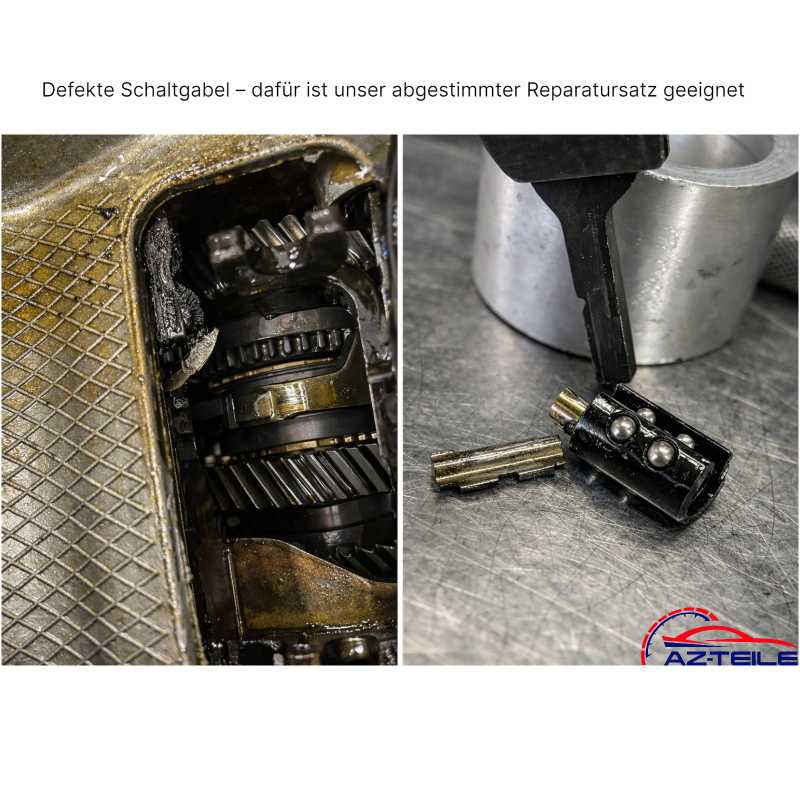 DQ200 0AM DSG 7-Gang Reparatursatz für Schaltgabel und Mechatronik P17BF P189C