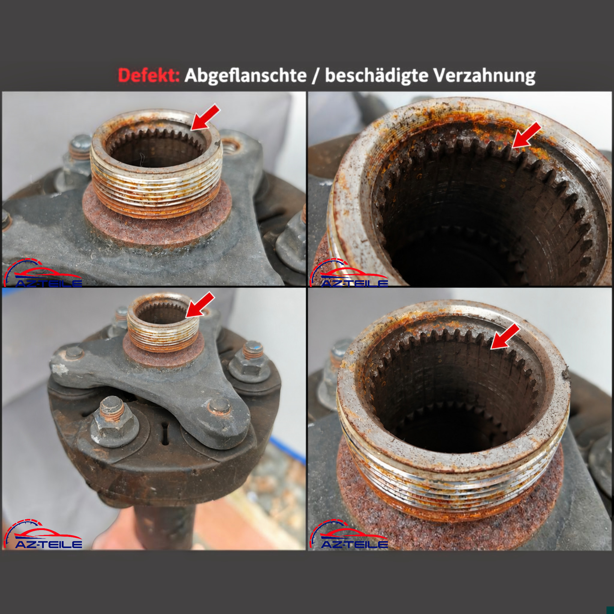 BMW Differential Gelenkwelle Hinterachsgetriebe mit 34 Zähnen 85 mm Durchmesser