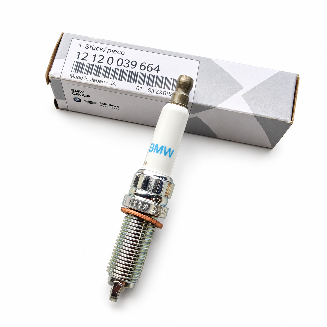 Zündkerze 12120039664 für BMW N20 F20 F30 F31 F32 F36 F10 F11 X5 – Einzelkerze