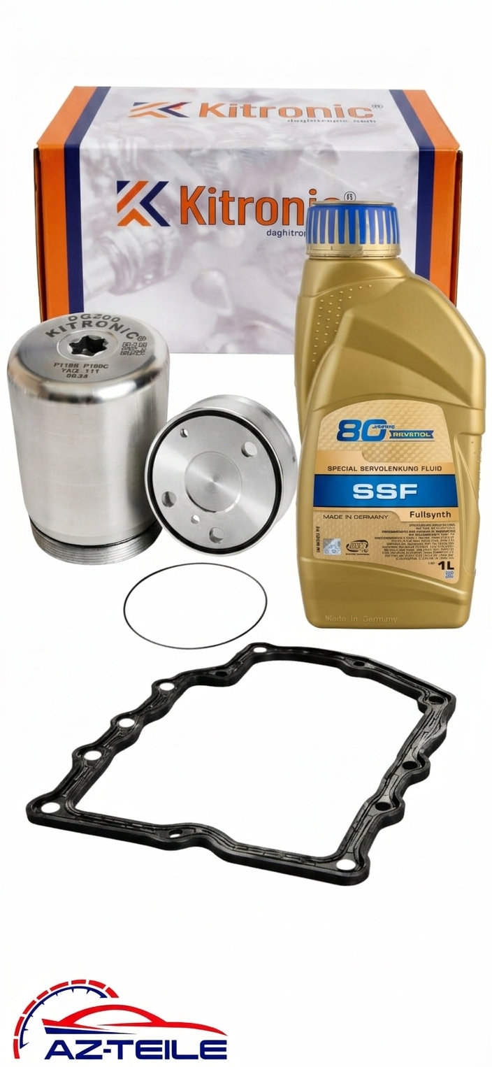 Kitronik Druckspeicher / Akkumulatorkolben (Kitronik) mit Torx und Hydrauliköl (verstärkt, Premium, Torx-Befestigung) passend für Audi, Volkswagen, Seat und Skoda 7-Gang DSG Doppelkupplungsgetriebe DQ