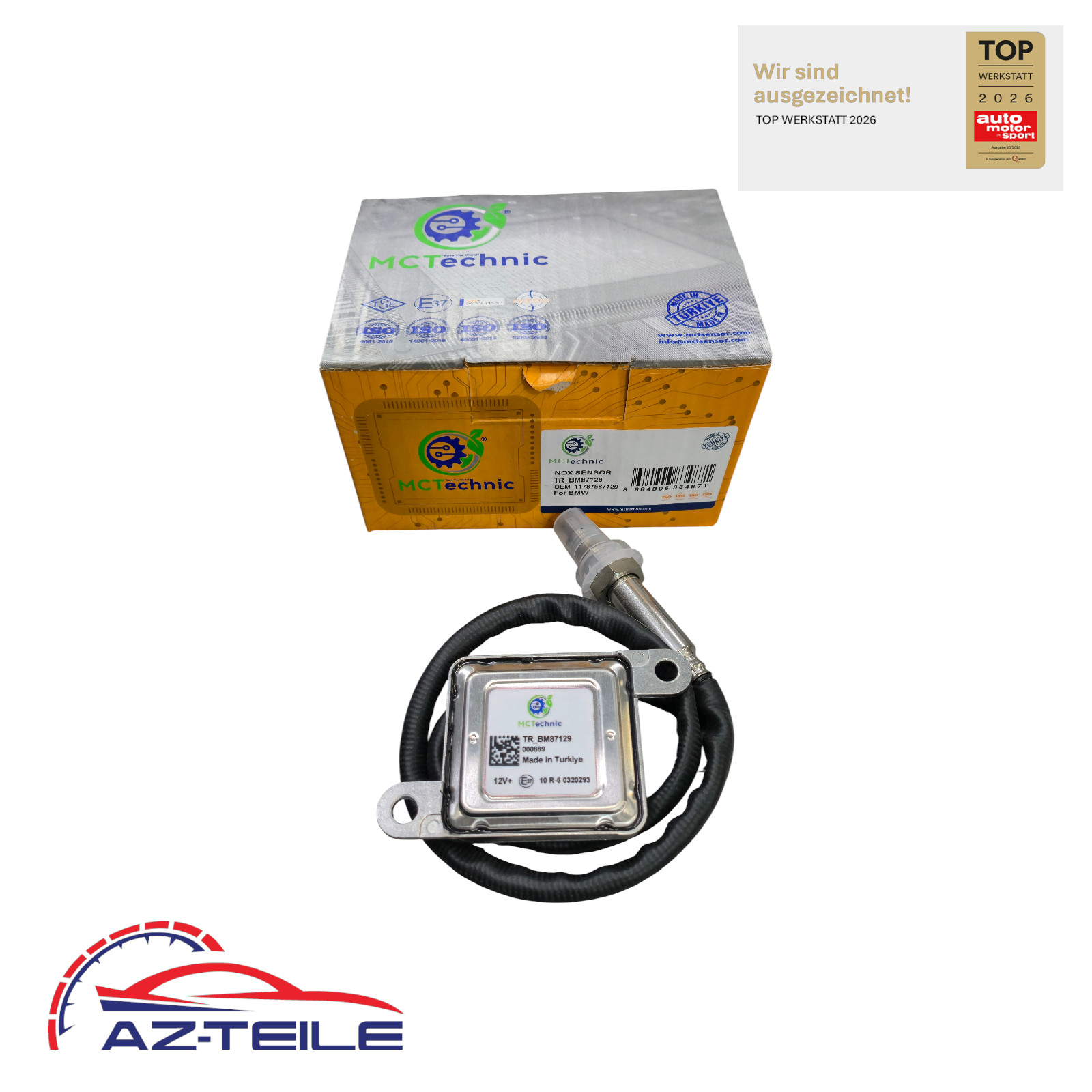 NOx Sensor BMW N53 E90 E91 E92 E93 E60 E61 11787587129 Stickoxidsensor