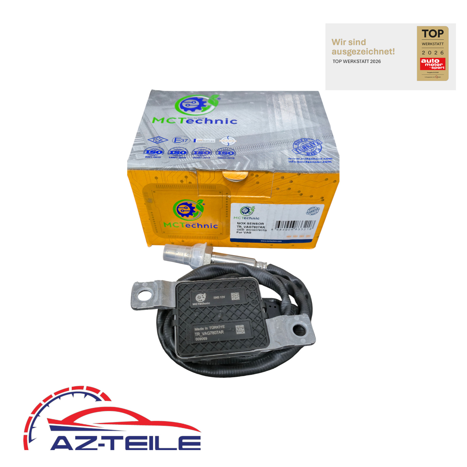 Nox Sensor 80A907807AR Für VAG Audi VW