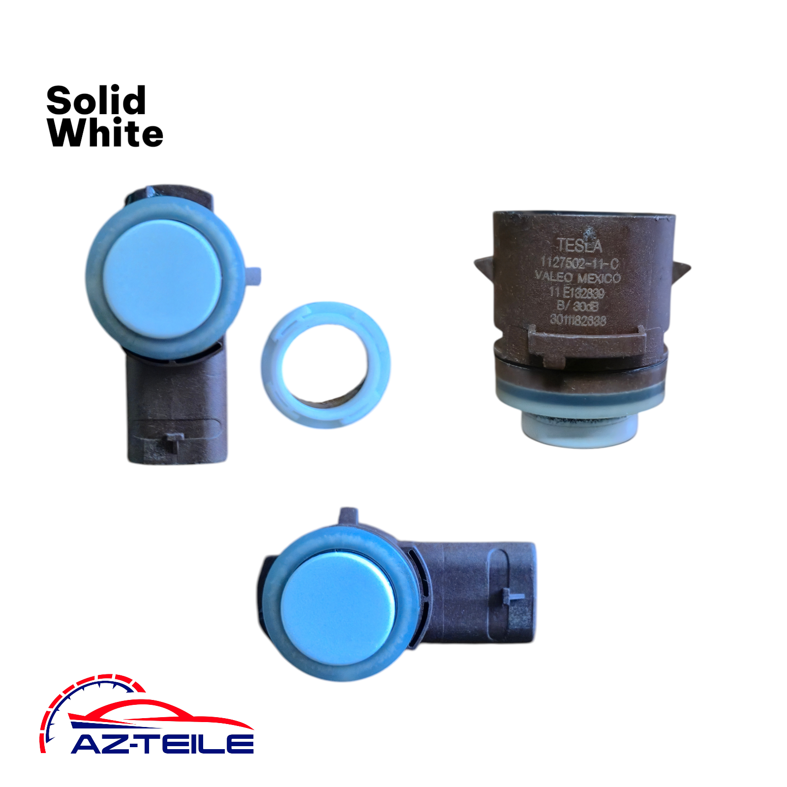 Tesla Parksensor PDC 1127502-11-C Solid White