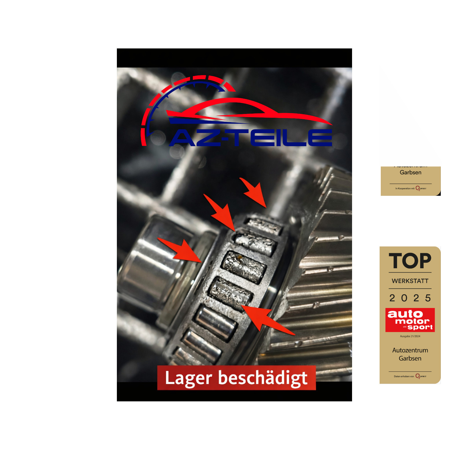 DSG DQ500 0BH 0BT Lagersatz Getriebe Lager Reparatursatz 7-Gang AZ-Teile
