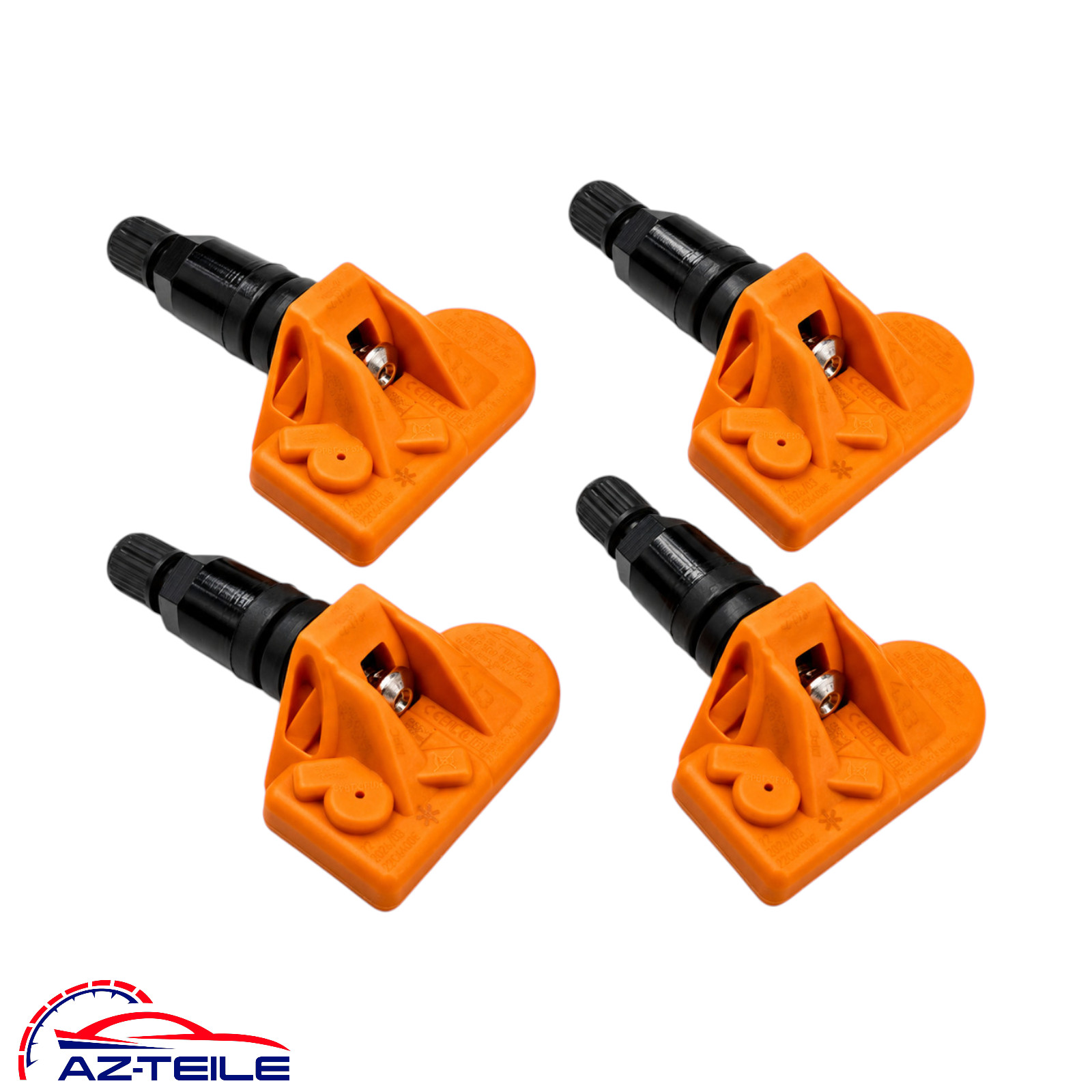 4x RDKS Reifendrucksensor 5Q0907275F TPMS für VW Audi Skoda Porsche Schwarz