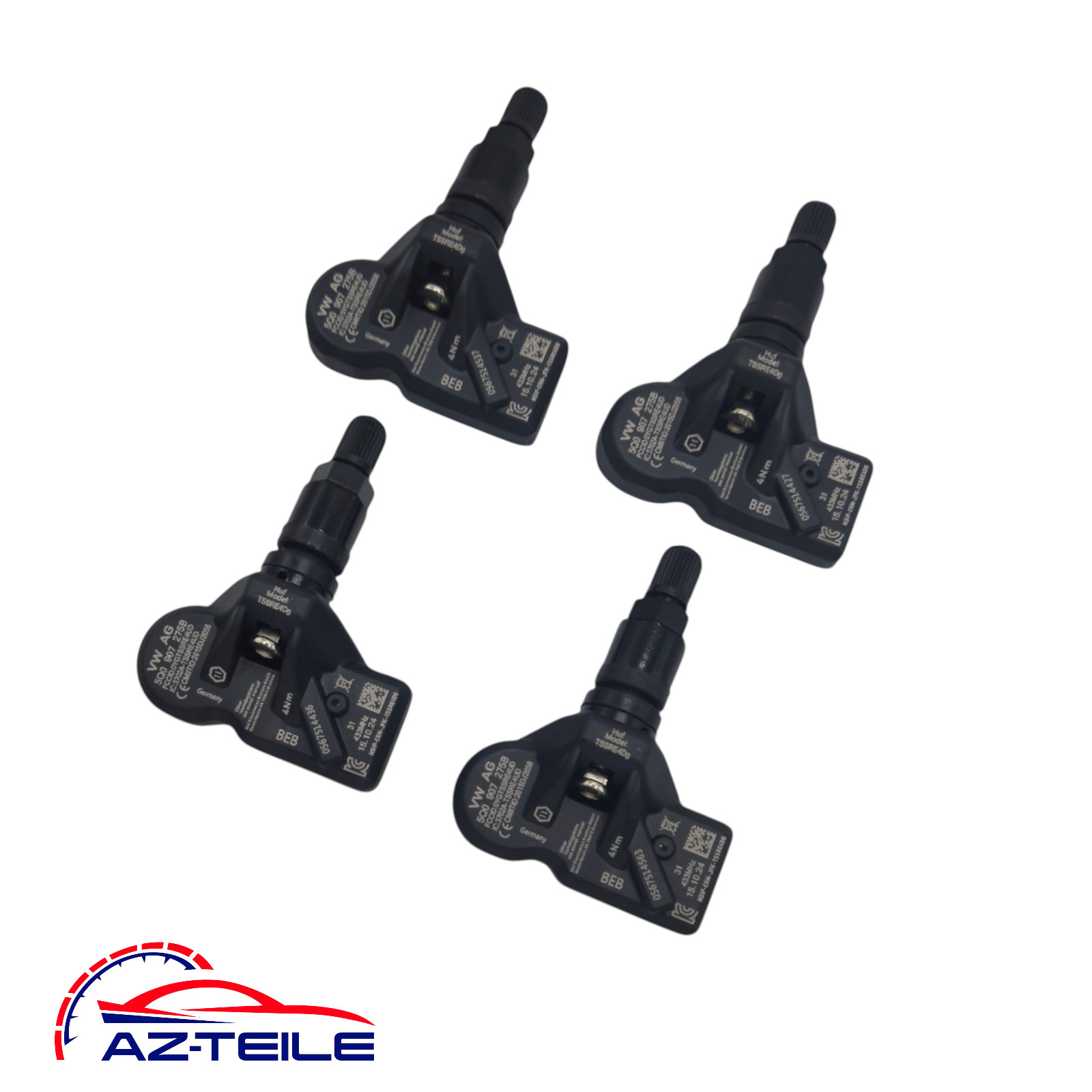 Reifendrucksensoren Schwarz RDKS TMPS VW Porsche Audi Skoda 5Q0907275B