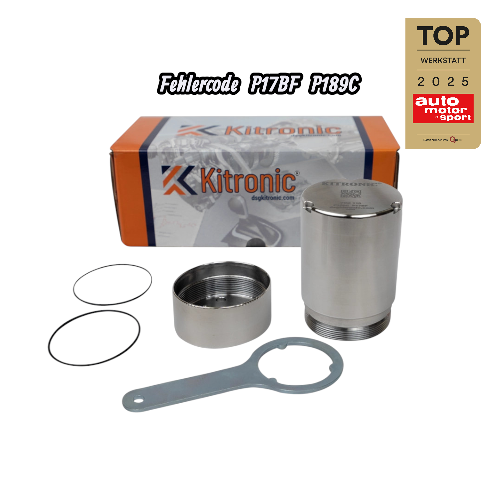 Druckspeicher Akkumulatorkolben 7-Gang DQ200 0AM DSG mit Werkezeug VW Audi Skoda Seat