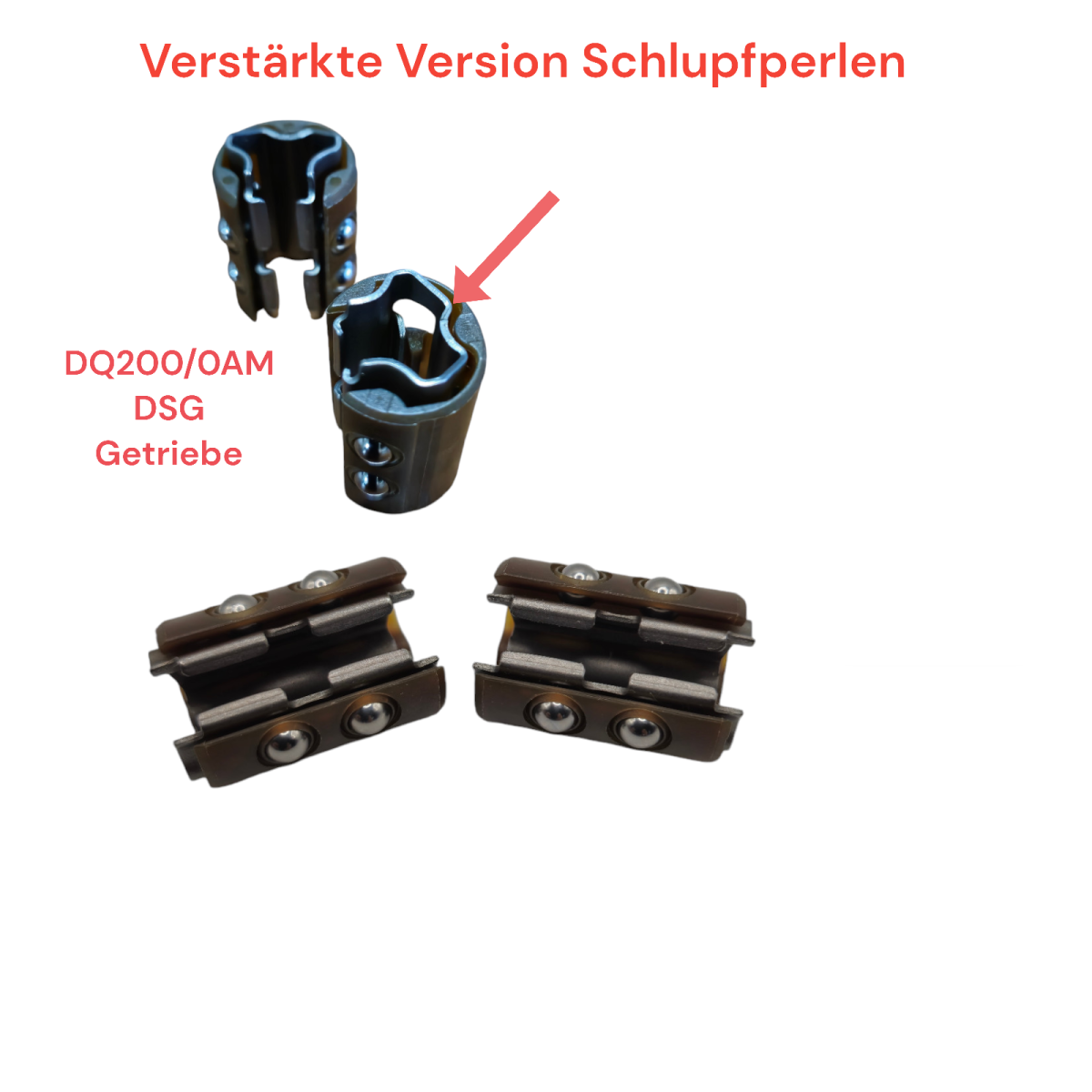 2 x Schlupfperlen DSG Getriebe Schaltgabel 7 gang VW Audi 0AM DQ200 2 x Schlupfperlen DSG Getriebe Schaltgabel 7 gang VW Audi 0AM DQ200