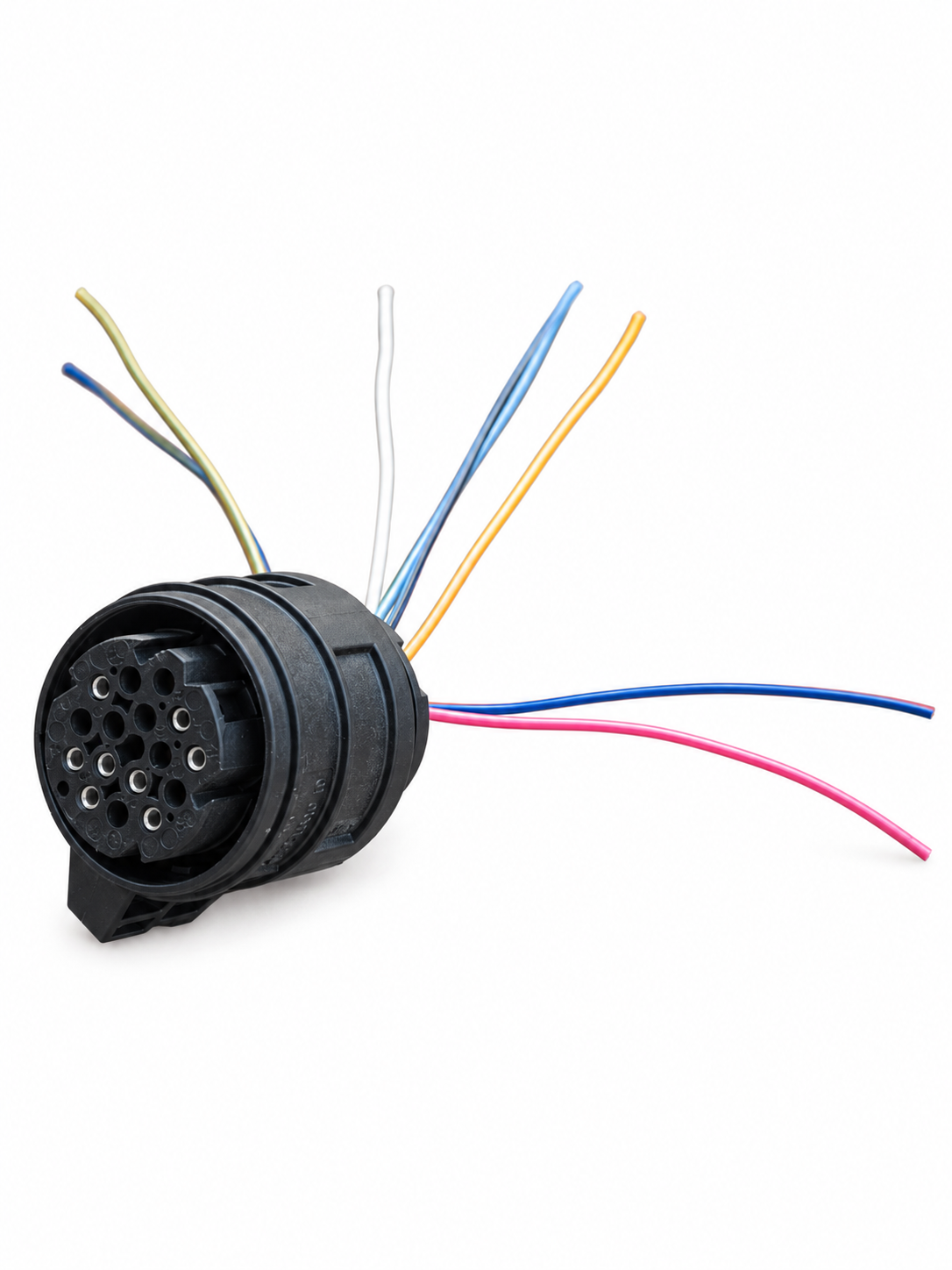 DSG DQ381 DQ500 Mechatronik-Stecker mit Kabel – 16 Kontaktpositionen, 8 bestückt