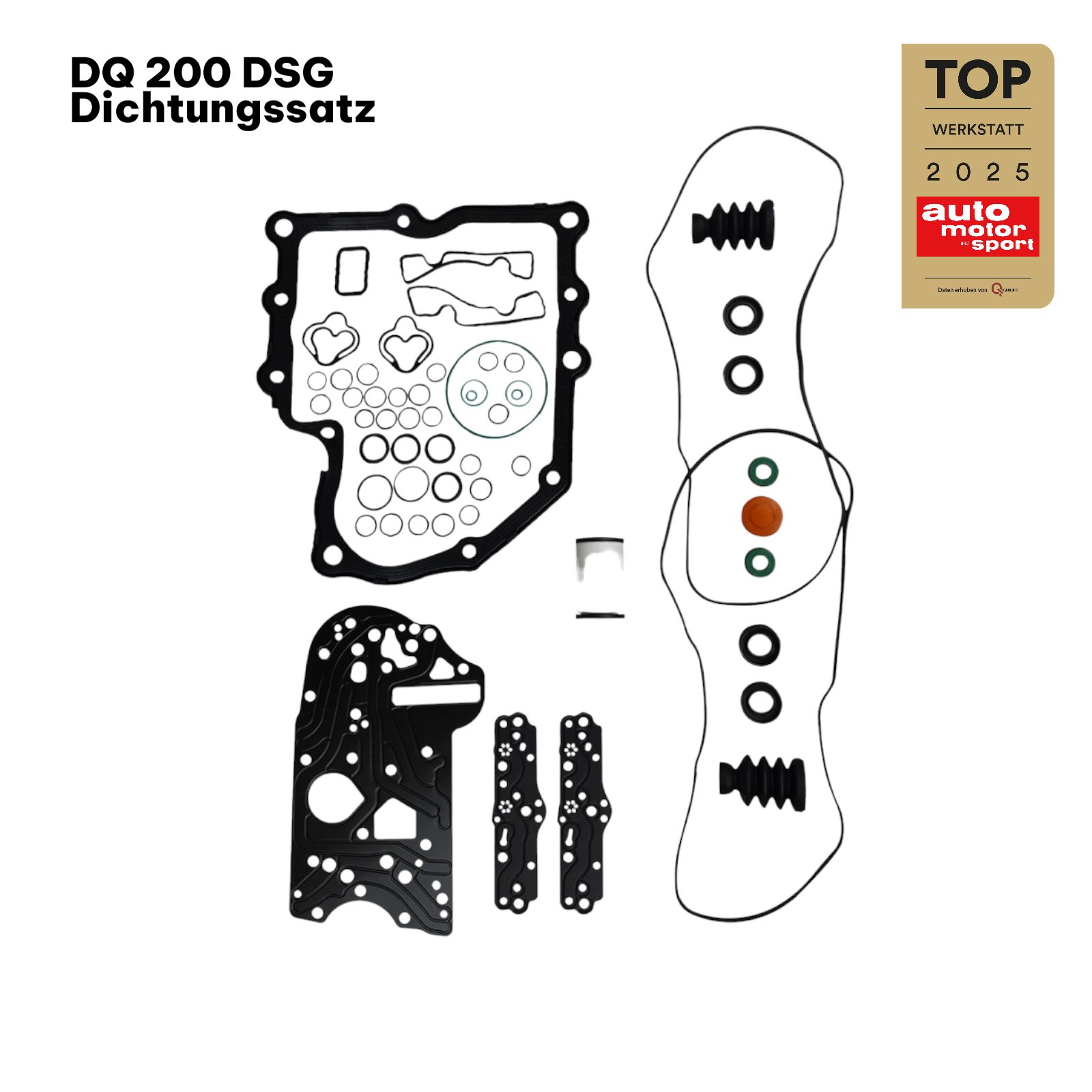 Dichtungssatz DSG DQ200 Mechatronik 0AM 0CW für VW Audi Seat Skoda 7 Gang