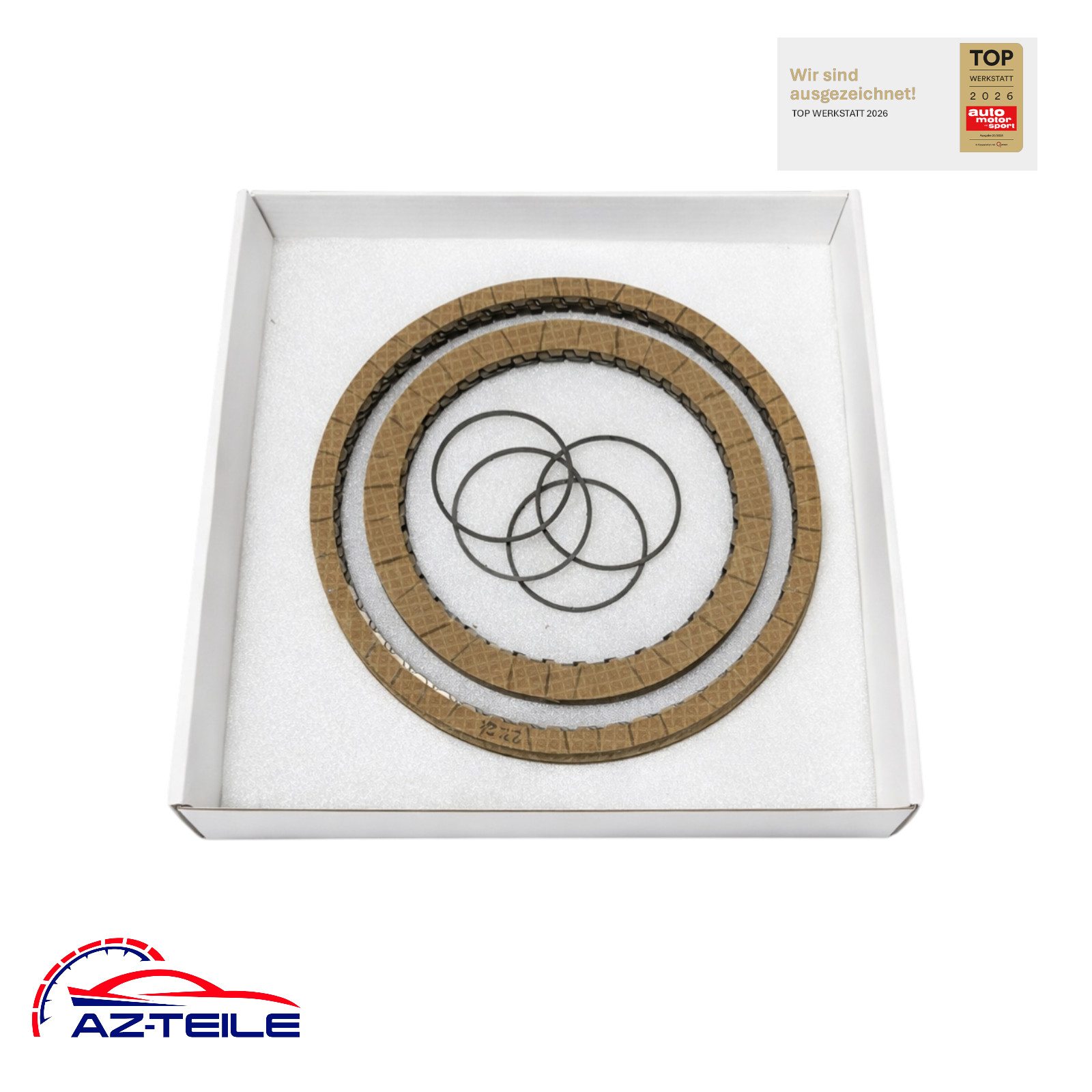 DSG DQ500 Kupplung Reiblamellensatz 7-Gang 0BH-0BT Komplettsatz AZ-Teile