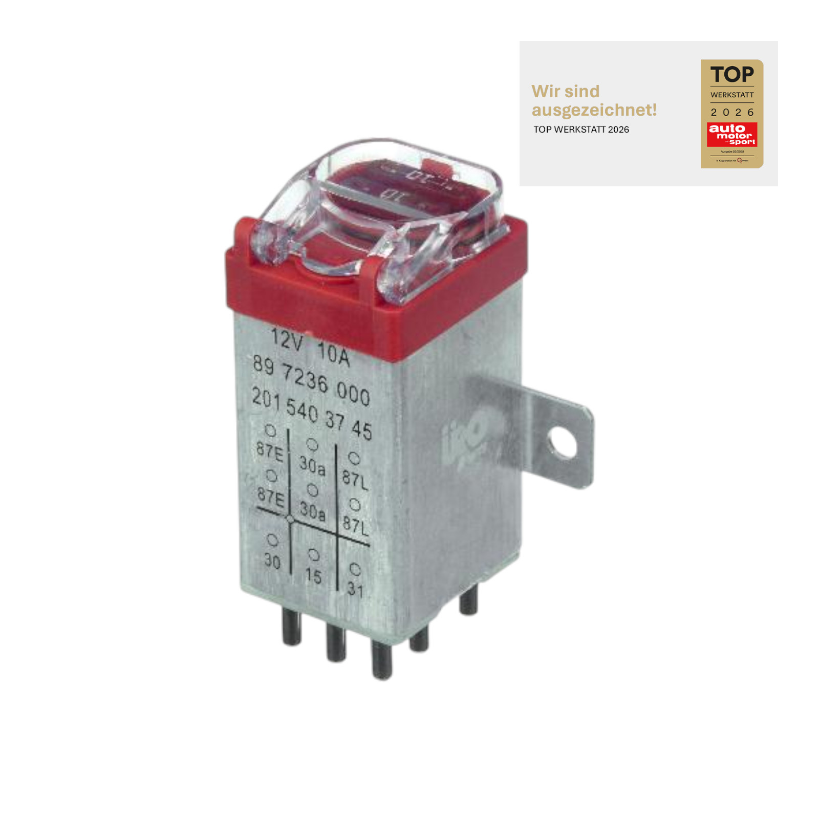 Relais ABS Überspannungsschutz 2015403845 Mercedes W201 W124 W461 W126