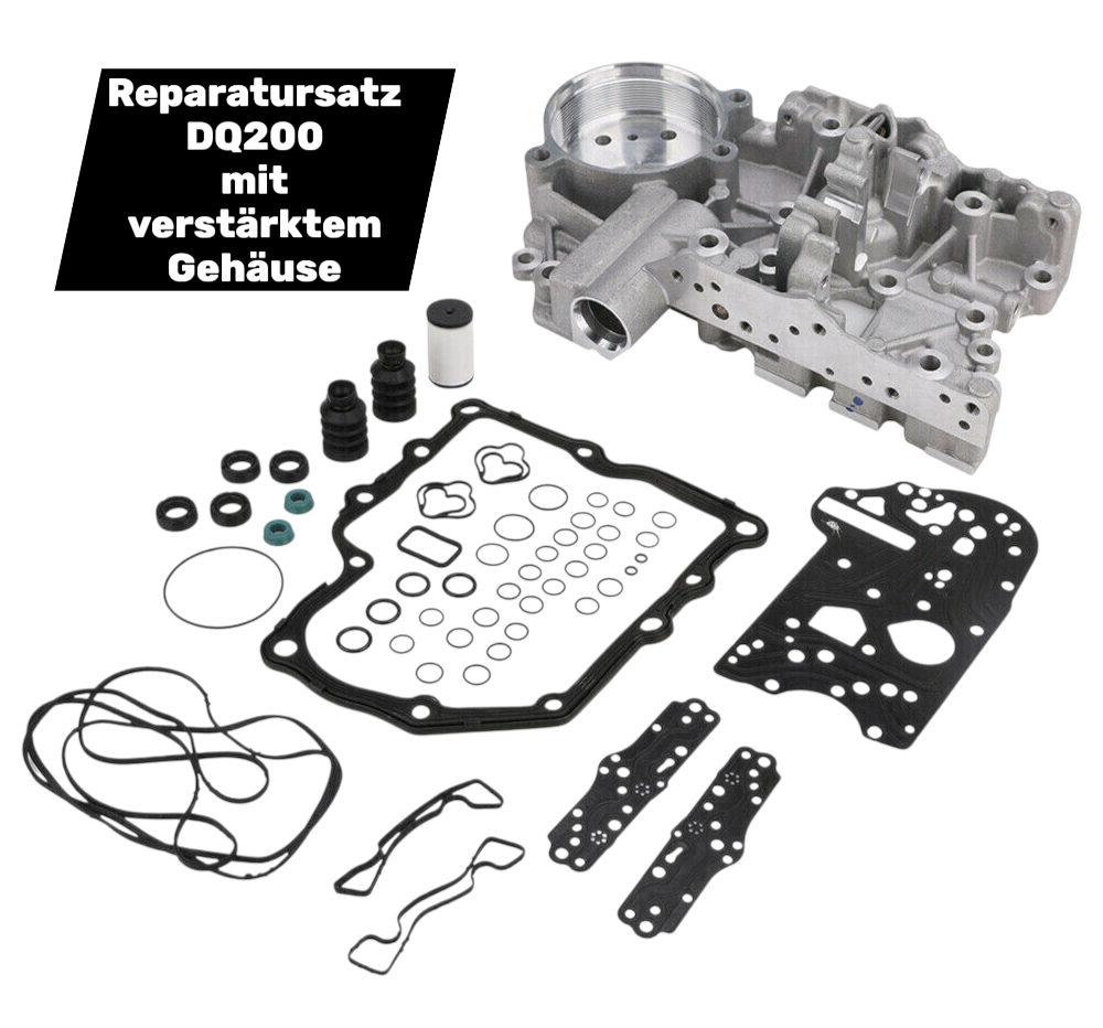 AZ-Teile® Mechatronik-Reparatursatz mit verstärkter Druckplatte DSG 7-Gang DQ200 / 0AM passend für VW Audi Seat Skoda