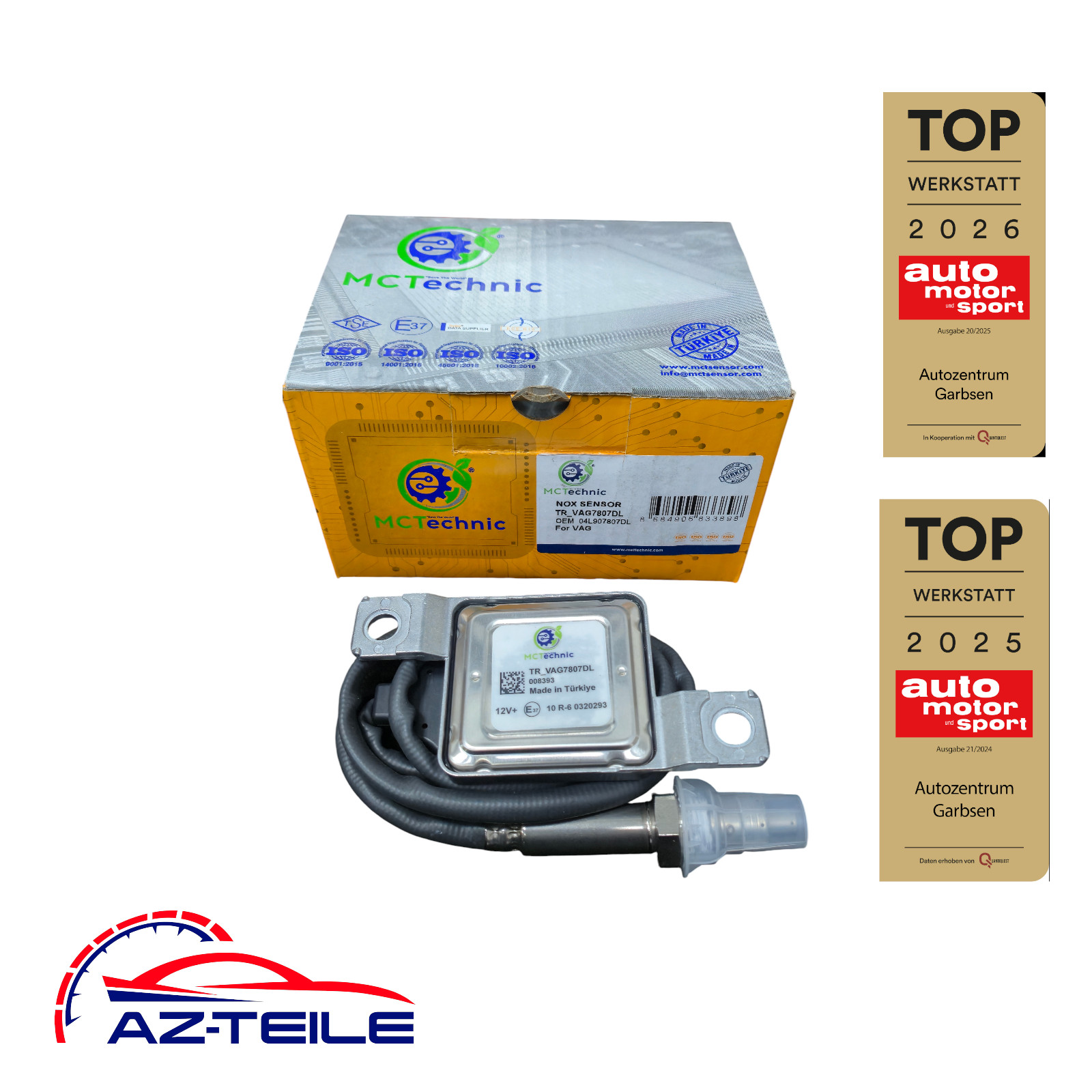 NOx Sensor Audi VW Seat 04L907807DL AdBlue SCR Stickoxidsensor