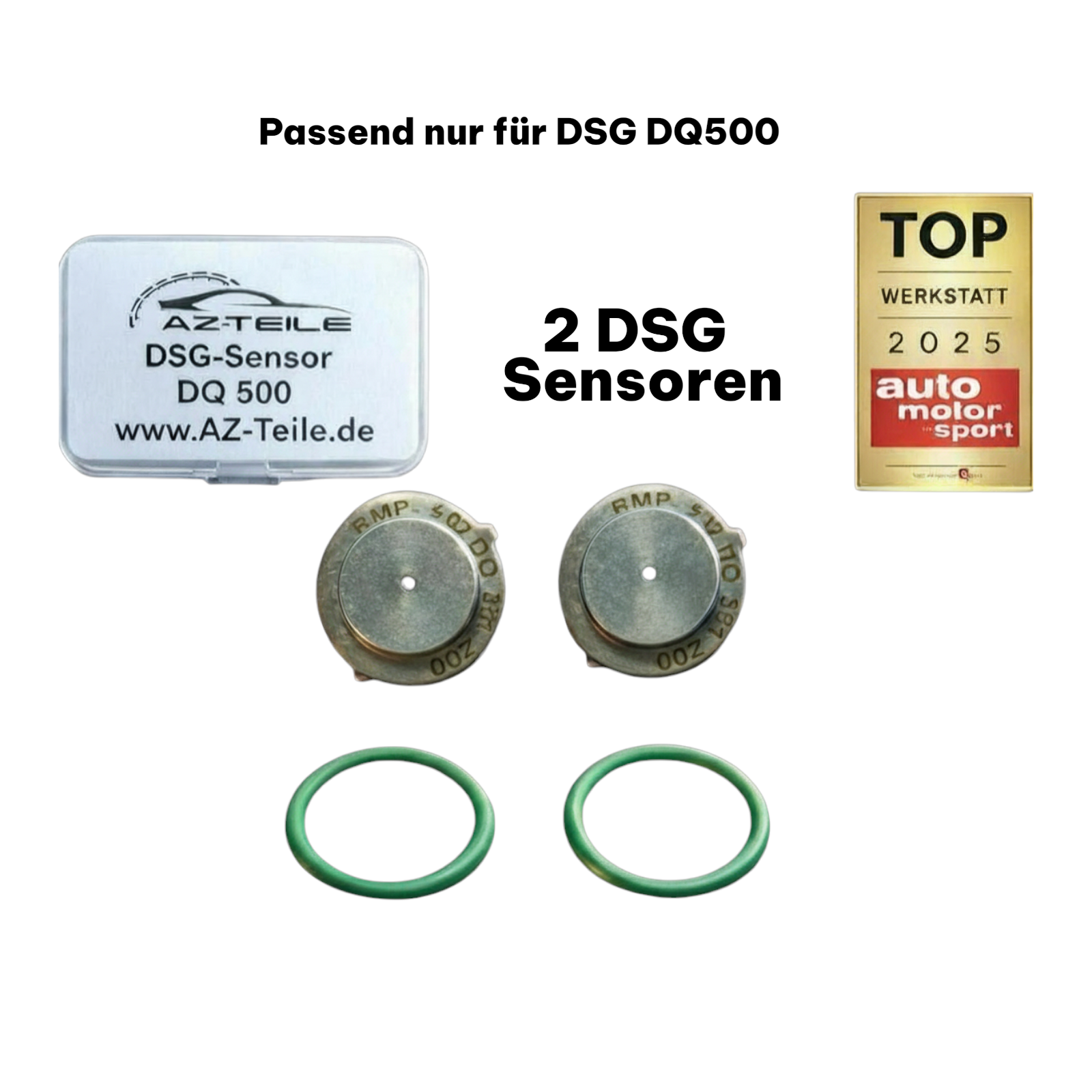 2x Drucksensor Kupplungspositionssensor für VW Audi Seat Skoda DSG 7-Gang