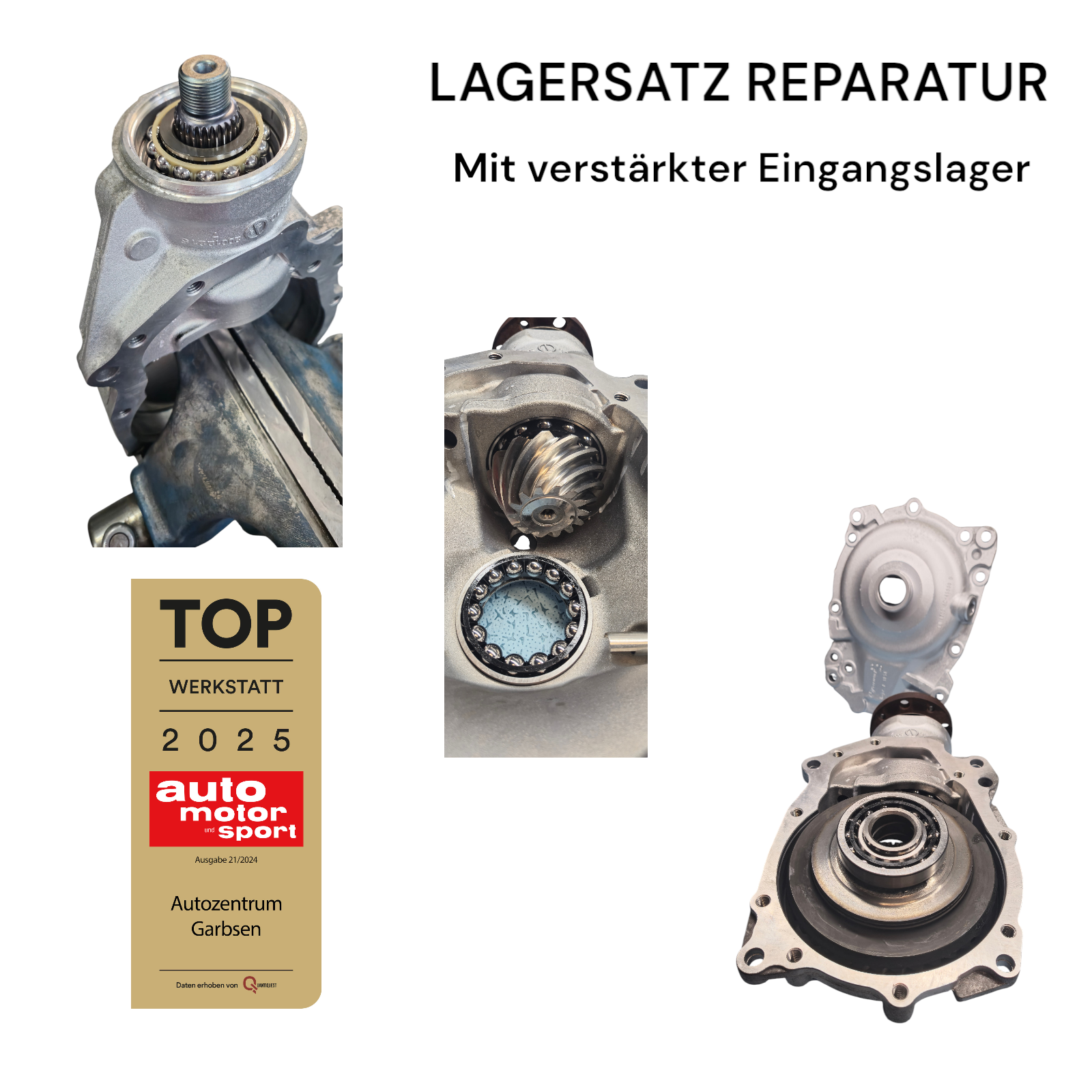 Vorderachsgetriebe Reparatursatz mit BMW ÖL