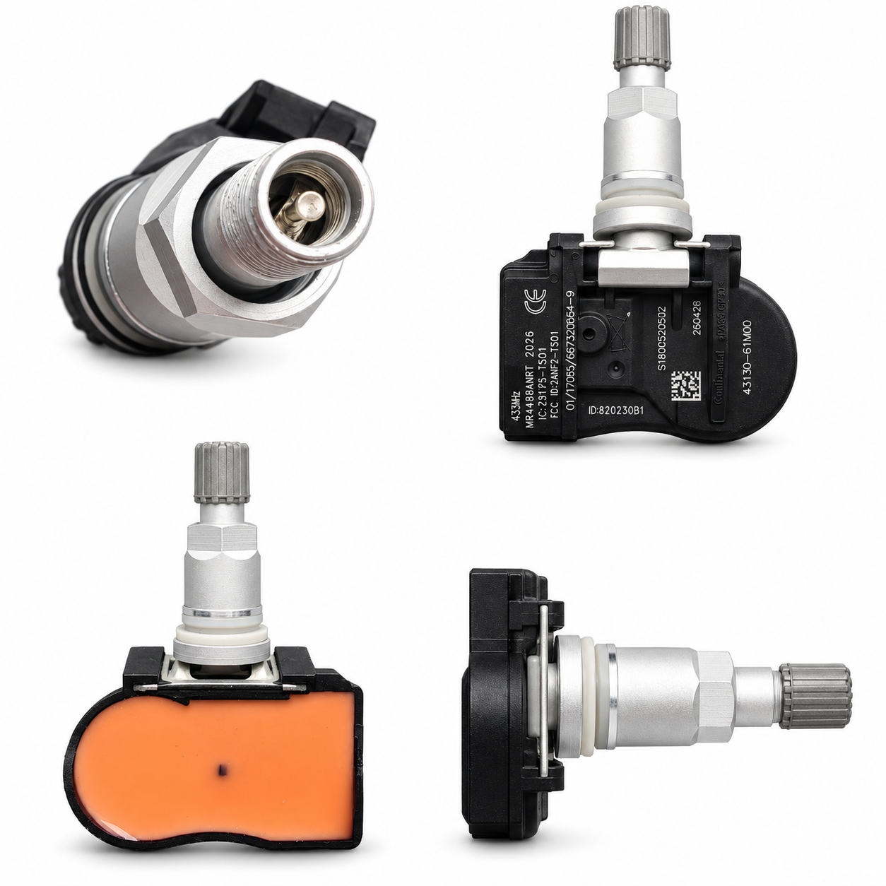 RDKS Reifendrucksensor 43130-61M00 für Suzuki Ignis III Jimny Swift IV Swift V SX4 S-Cross 433 MHz Plug & Play