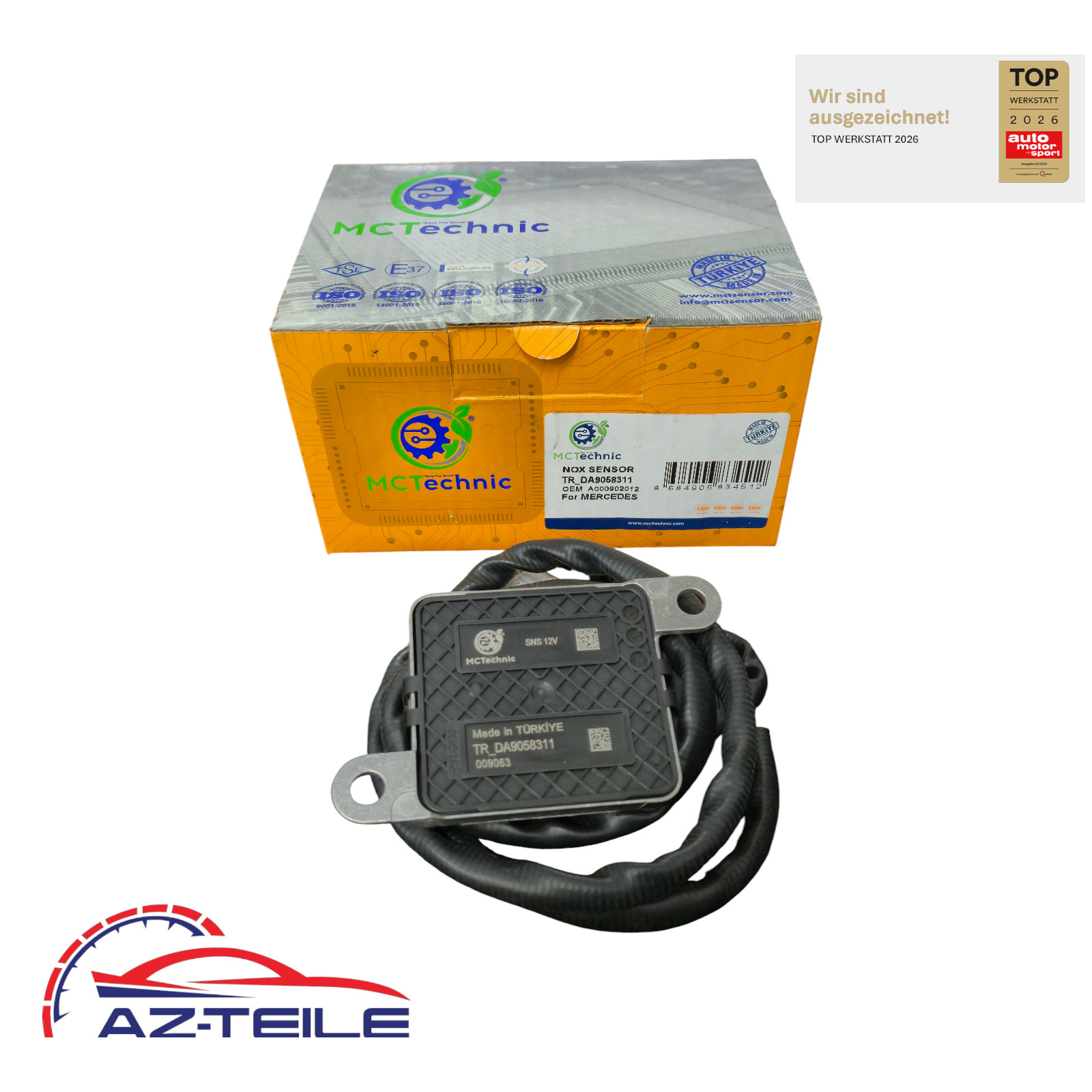 Mercedes-Benz NOx Sensor A0009058311 Stickoxid Abgas Sensor