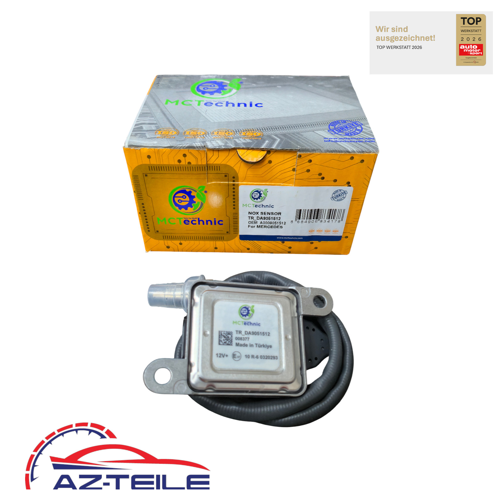 Mercedes Benz NOx Sensor A0009051512 W213 W166 W164 W205 W212